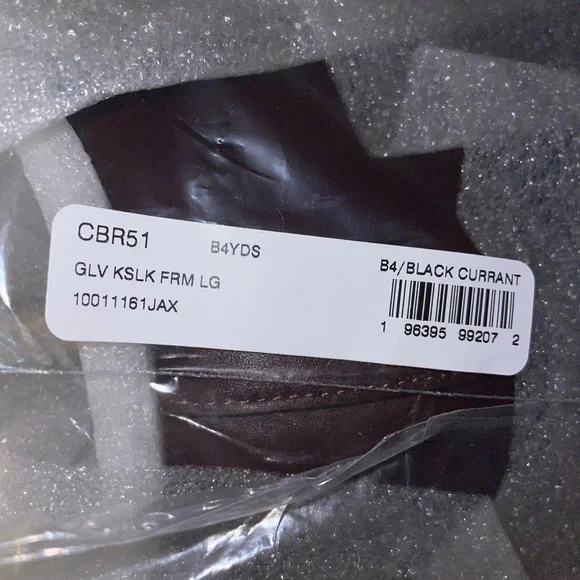 Coach Large Oversized Kisslock Frame Leather Clutch Handbag BLACK CURRANT Purse - Picture 9 of 9